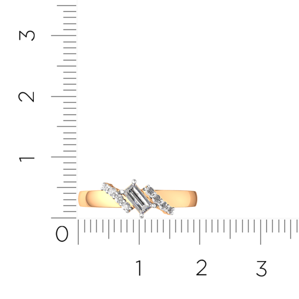 Кольцо 210957.14K.R.ZZ