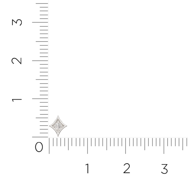 Серьга 3D00455.14K.W.ZZ Серьга 3D00455.14K.W.ZZ