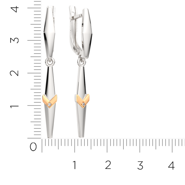 Серьги 03D0013.G14K.ZZ Серьги 03D0013.G14K.ZZ