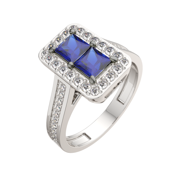 Кольцо 2D10161.14K.W.ZZ