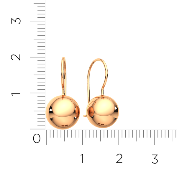 Серьги 300323.14K.R Серьги 300323.14K.R