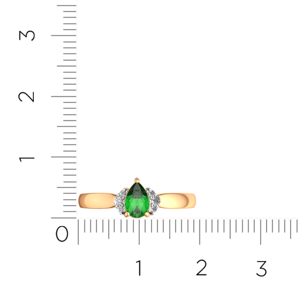 Кольцо 2D20152.14K.R.ZZ