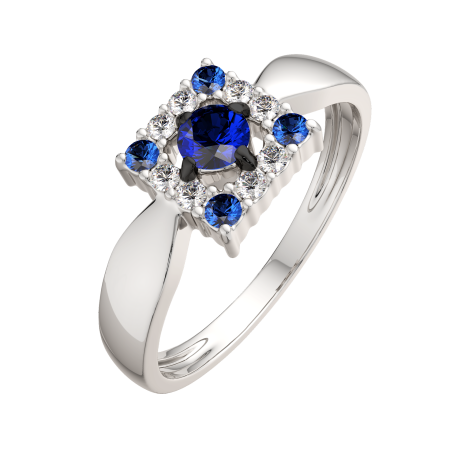 Кольцо 2D10122.14K.W.ZZ