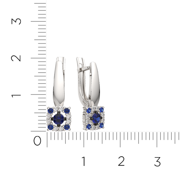 Серьги 3D10123.14K.W.ZZ