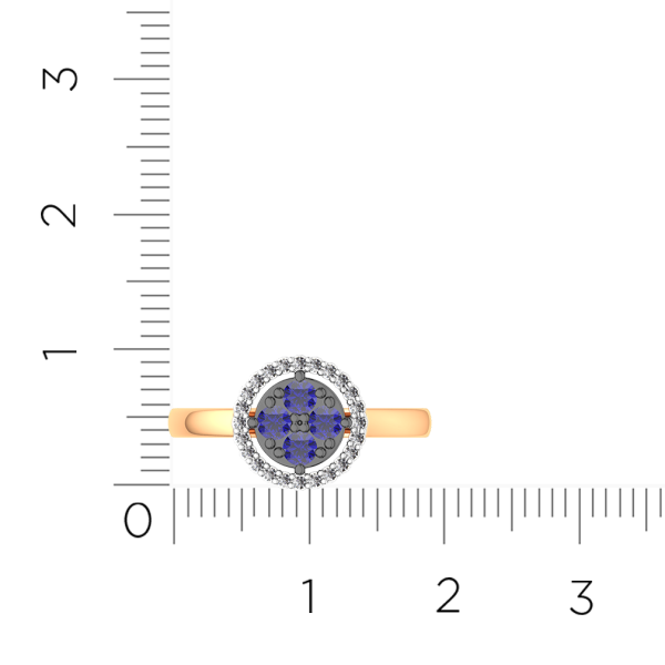 Кольцо 2D10224.14K.R.ZZ