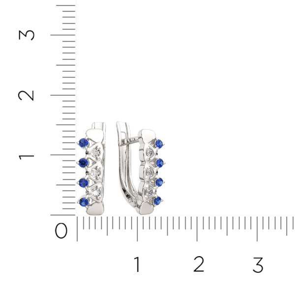 Серьги 3D10121.14K.W.ZZ
