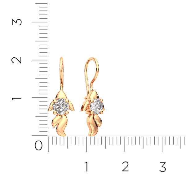 Серьги 3101713.14K.R.ZZ Серьги 3101713.14K.R.ZZ