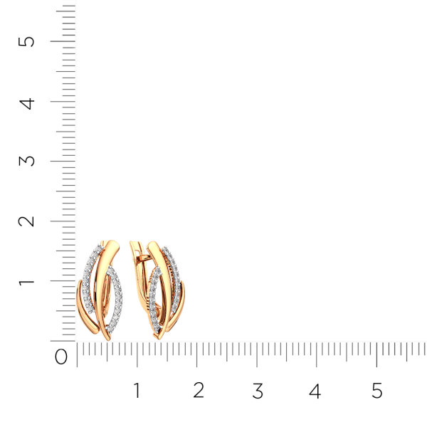 Серьги 3101458.14K.R.ZZ