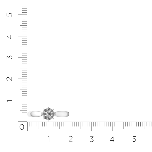 Кольцо 2D00274.14K.W.ZZ