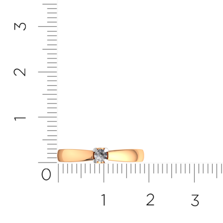 Кольцо 2D00237.14K.R.ZZ