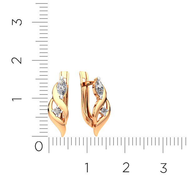 Серьги 3101792.14K.R.ZZ