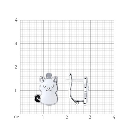 Серьги 94024212