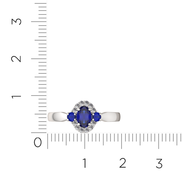 Кольцо 2D10185.14K.W.ZZ