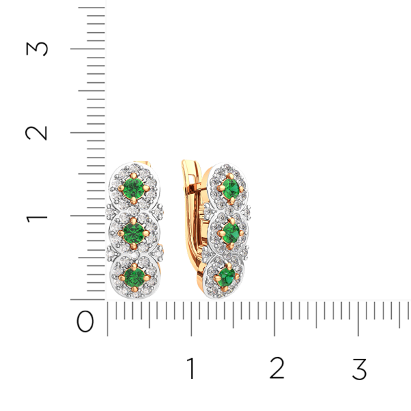 Серьги 3D20117.14K.R.ZZ