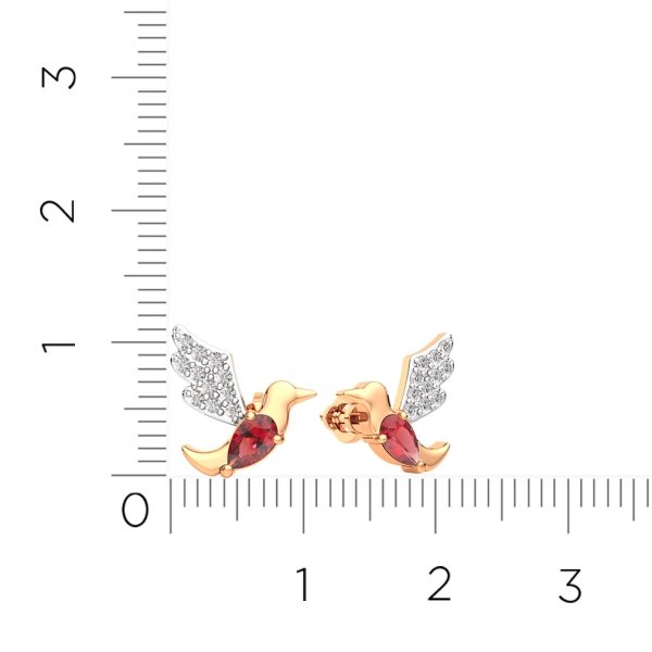 Серьги 3S50211.14K.R.ZZ