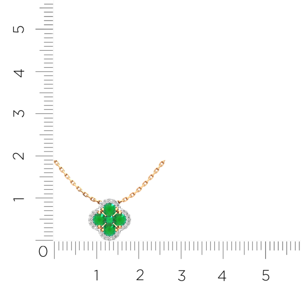 Колье 5D2098.14K.R