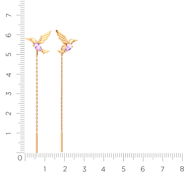 Серьги 3S60204.14K.R.ZZ Серьги 3S60204.14K.R.ZZ