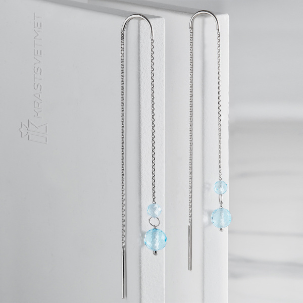 Серьги НС 22-389К6Ю-3 Серьги НС 22-389К6Ю-3