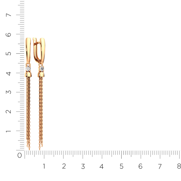 Серьги 310593.14K.R Серьги 310593.14K.R