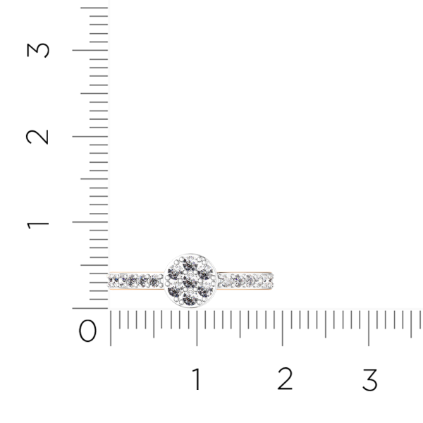 Кольцо 2D00497.14K.R.ZZ