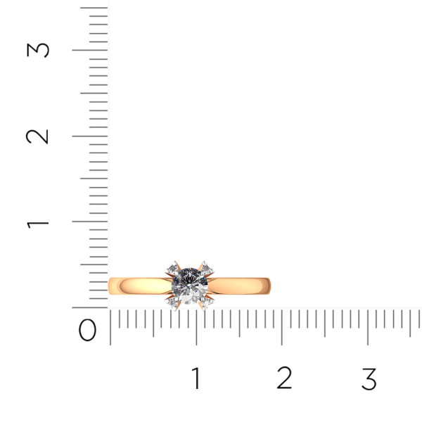 Кольцо 2D00539.14K.R.ZZ