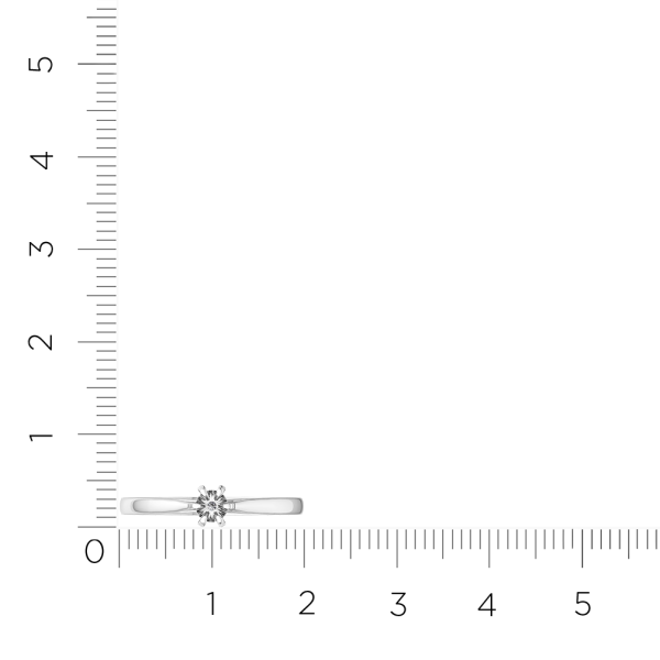 Кольцо 2D00212.14K.W.ZZ