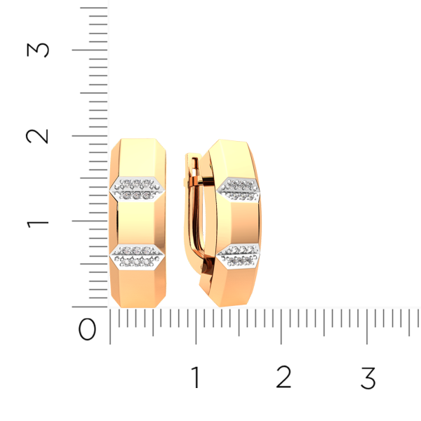 Серьги 3101873.14K.R.ZZ