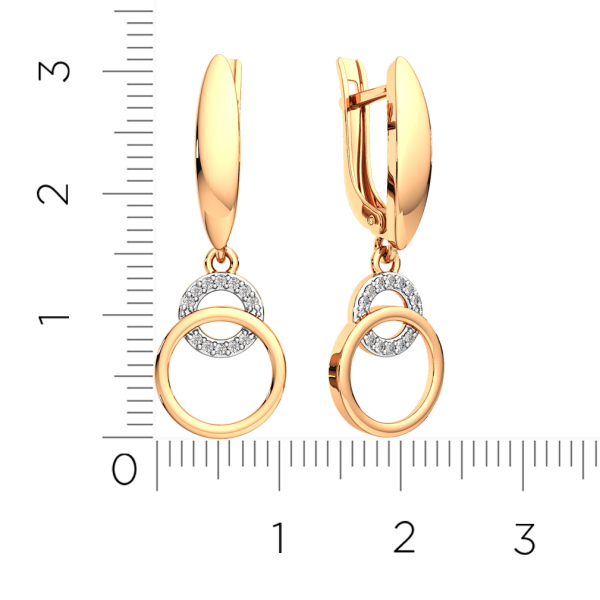 Серьги 3101610.14K.R.ZZ Серьги 3101610.14K.R.ZZ