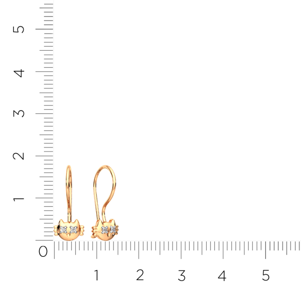 Серьги 3101528.14K.R.ZZ