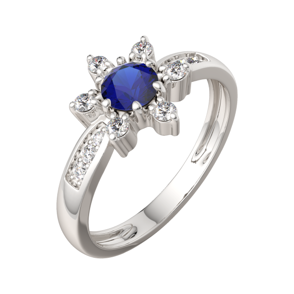 Кольцо 2D10198.14K.W.ZZ