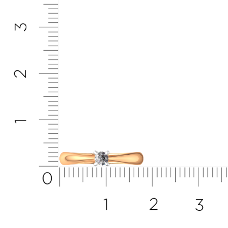 Кольцо 2D00359.14K.R.ZZ