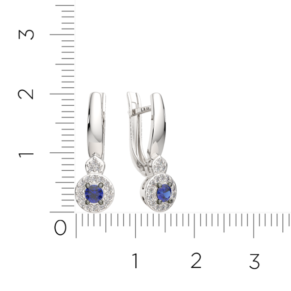 Серьги 3D10175.14K.W.ZZ