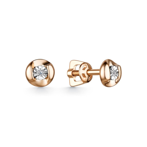 Серьги 24074-100 Серьги 24074-100
