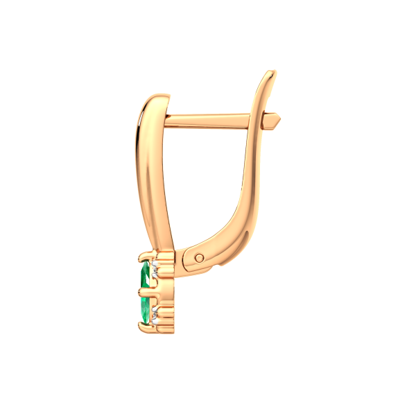 Серьги 3D2038.14K.R Серьги 3D2038.14K.R