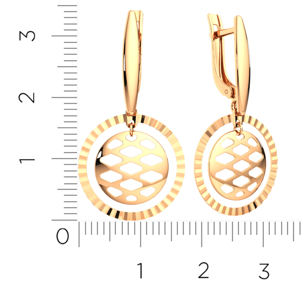 Серьги 3900192.14K.R.ZZ