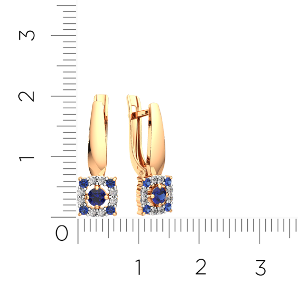 Серьги 3D10123.14K.R.ZZ