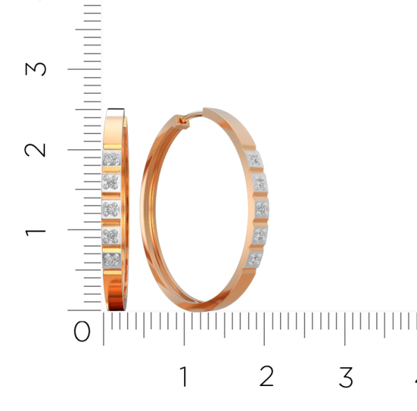 Серьги 351012.14K.R Серьги 351012.14K.R