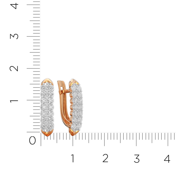 Серьги 310837.14K.R Серьги 310837.14K.R