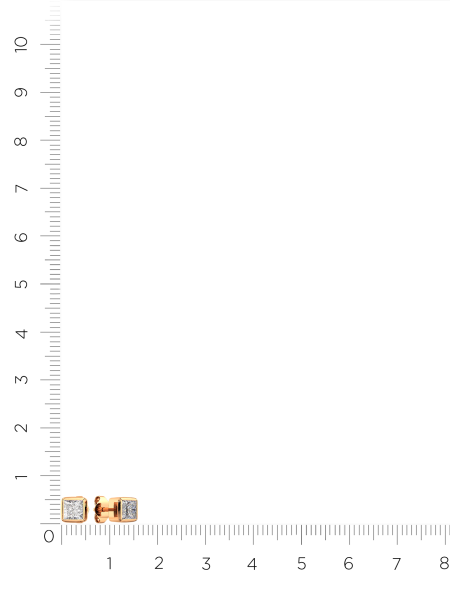 Серьги 310728.1.14K.R Серьги 310728.1.14K.R