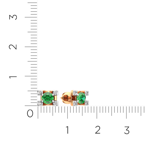 Серьги 3D20110.14K.R.ZZ Серьги 3D20110.14K.R.ZZ