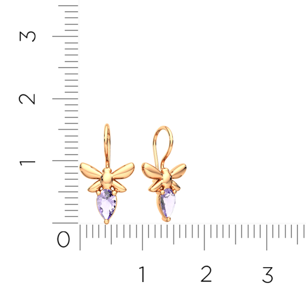Серьги 3101691.14K.R.ZZ