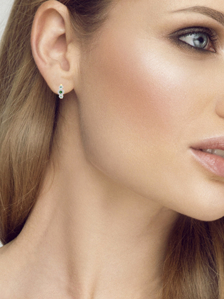 Серьги 3D2047.14K.R Серьги 3D2047.14K.R