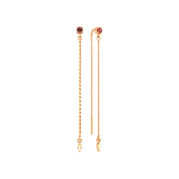 Серьги 3SM011.14K.R.ZZ Серьги 3SM011.14K.R.ZZ
