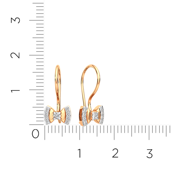 Серьги 3101663.14K.R.ZZ