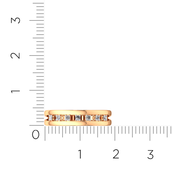 Кольцо 2D00501.14K.R.ZZ