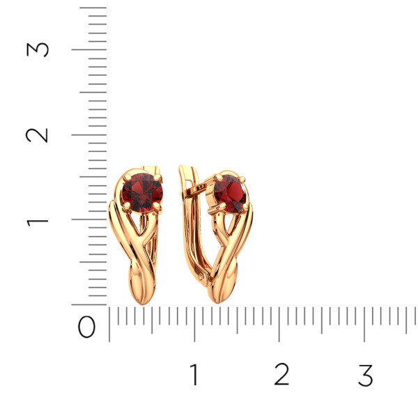 Серьги 3S50139.14K.R Серьги 3S50139.14K.R