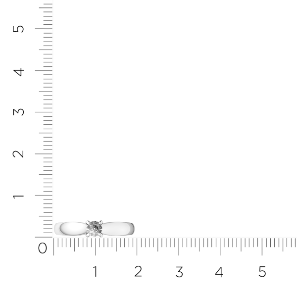 Кольцо 2D00298.14K.W.ZZ