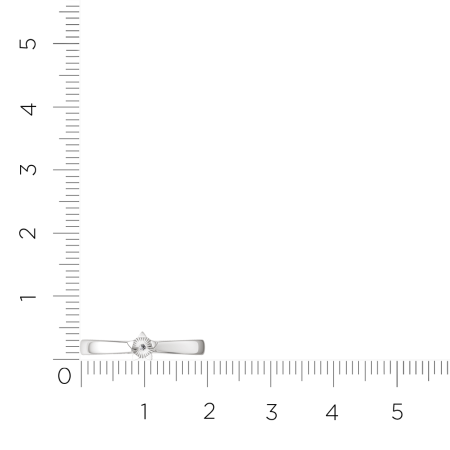 Кольцо 2D00243.14K.W.ZZ