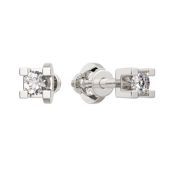 Серьги 3D00106.14K.W Серьги 3D00106.14K.W