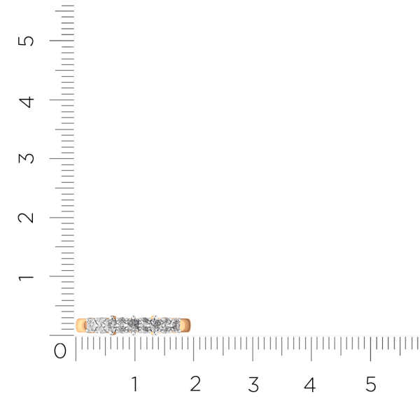 Кольцо 2D00304.14K.R.ZZ